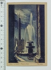 43311 2927 Postcard - Rome Fountain in St. Peter s Square