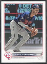 2022 Topps Andrelton Simmons Minnesota Twins #306