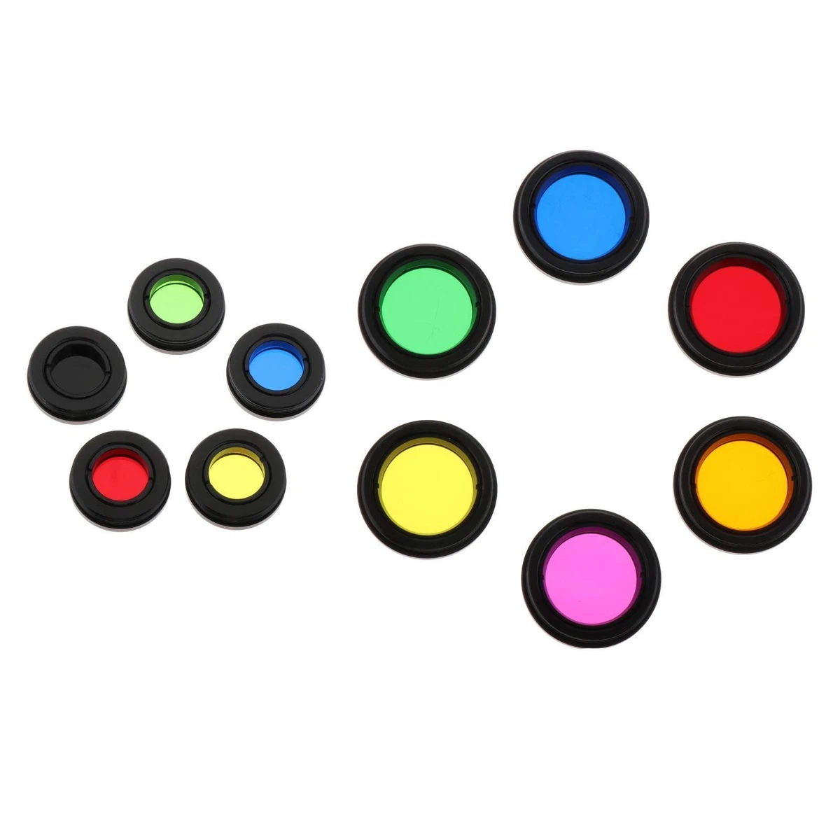 LA COULEUR NOIRE de 1,25 oculaire planétaire SWA pouces, 58 degrés, 2