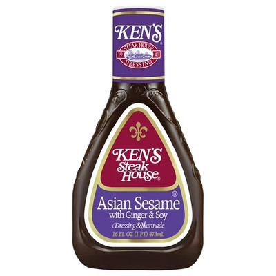 Ken's Steak House Asian Sesame with Ginger & Soy Salad Dressing 16 fl oz