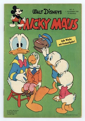 Micky Maus 1958, #43 VG 4.0