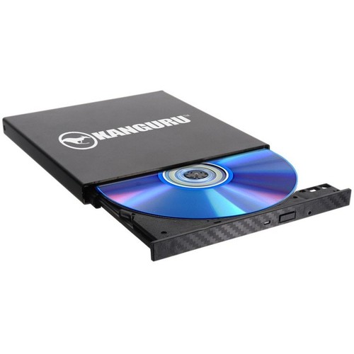 Kanguru QS Slim DVDRW DVD Burner - TAA Compliant (u3-dvdrw-sl) (u3dvdrwsl) - Picture 2 of 3