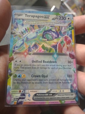 Terapagos EX 128/142 Full Art NM/M Stellar Crown Pokemon Card | eBay