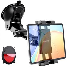 Tablet Holder for Car Dashboard  Windshield, Long Arm Suction Cup Tablet Mou...