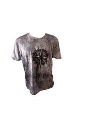 COMPASS MAP  Short Sleeve DRI Fit Shirt M
