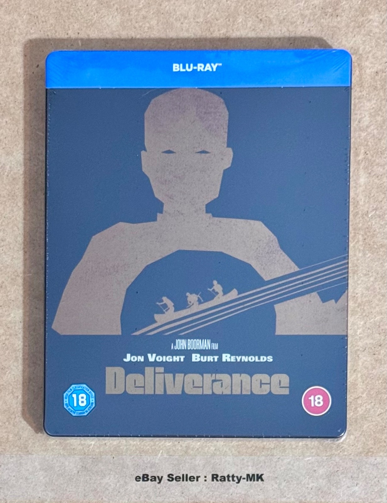 DELIVERANCE - UK EXCLUSIVE 50th ANNIVERSARY BLU RAY STEELBOOK - NEW
