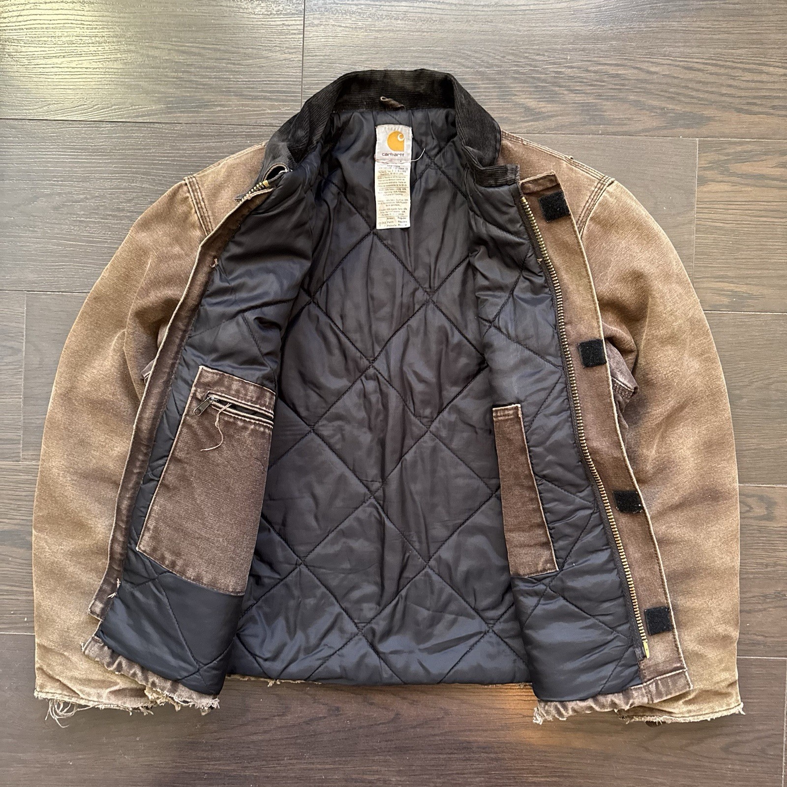 Carhartt J22 DKB Arctic Jacket Vintage Size Small From 2006 Distressed thumbnail 6