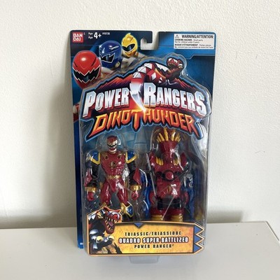 Power Rangers Dino Thunder Triassic Quadro Super Battlized NIB