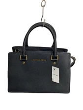 MICHAEL KORS 2way shoulder bag leather black