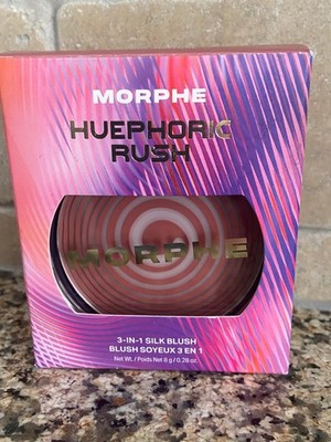 Morphe Huephoric 3-in-1 Silk Blush BNIB in discontinued shade ''nearly neutral''
