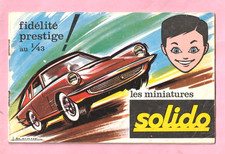 CATALOGUE JOUETS SOLIDO / BATI 1000 / TEKNO 1966 + TARIFS - TRES BON ETAT