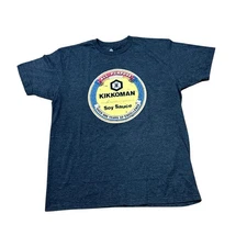 NWT! Kikkoman Soy Sauce Gray Graphic T-Shirt L