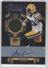 2011 Crown Royale Rookie Royalty Materials Signatures 30/100 Alex Green Auto 5h9