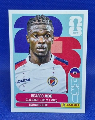 2026 Panini FIFA World Cup Sticker Ricardo Ade #HAI 6 - Haiti