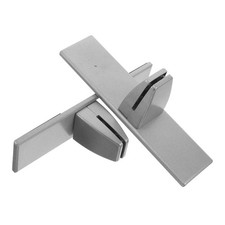 2 Pcs Screen Clip Base Glass Panel Mounting Clips Fixing Office Hardware