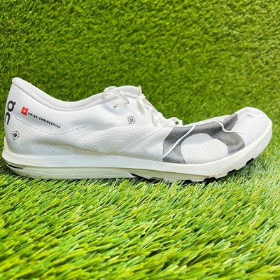 On Cloudspike 10000m Mens Size 8.5 White Black Running Track