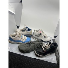 Lot of 5 Single Shoes Jordan 3 4 11 Adidas Yeezy 450 Mixed Sizes Arts & Crafts