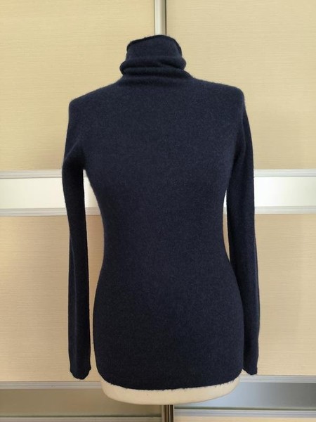 Women Fratelli M Turtleneck Navy Cashmere S