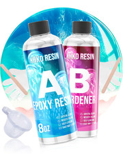 1 Gallon Epoxy Resin Kit- 2 Part Ultra Crystal Clear Resina Epoxica- High Gloss.