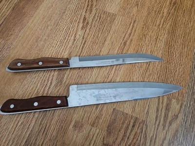 2 Maxam Steel Japanese Knives Pre-owned in good condition