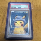 Pikachu with Grey Felt Hat 085 PSA 9