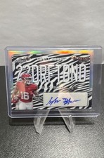 2022 Leaf Metal Draft - Draft Bound Autographs Treylon Burks #DB-TB1 Snake Mojo