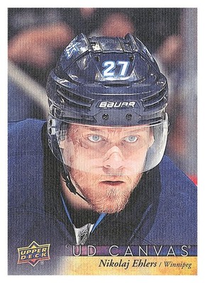 2017-18 Upper Deck Series 1 UD Canvas #C88 Nikolaj Ehlers