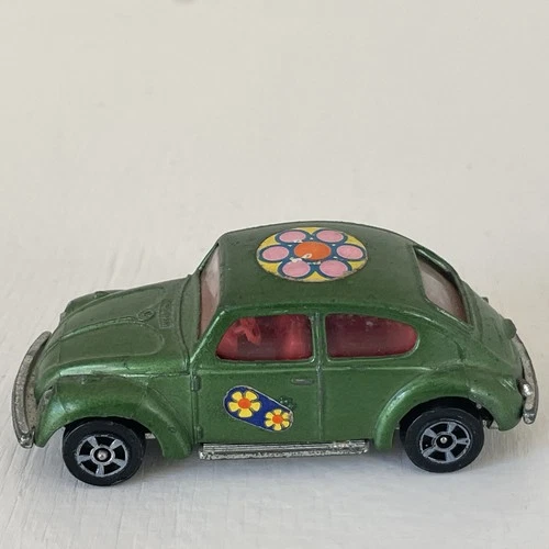 Corgi Juniors Whizz Wheels Vintage Volkswagen 1300 VW Green Beetle