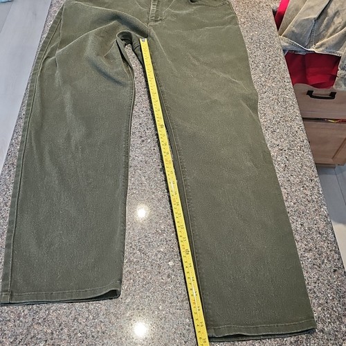Vtg Ralph Lauren Jeans Co. Women's Size 14 Forest Green Denim Straight RLR EUC - Picture 15 of 20