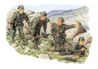 Dr6067 1/35 German 13Th Ss Waffen Mountain Division Khanjar