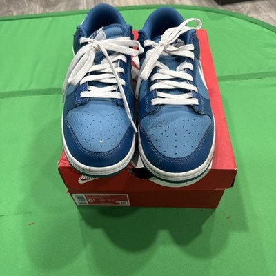 Nike Dunk Low Retro Shoes Mens Size 9.5 Dark Marina Blue Sneakers DJ6188-400
