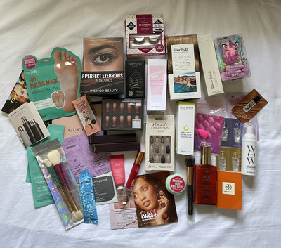 Beauty Box Lot Of Full Size Products And Facial Beauty Samples #153