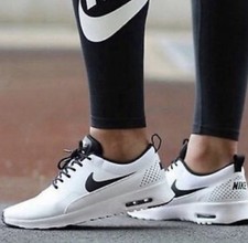 Nike Air Max Thea Women’s Sz 11 White Black Running Shoes – Discontinued