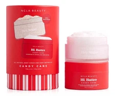 NCLA Beauty Candy Cane Body Care Set Gift Set (100 ml each) Hey Sugar Hi Butter