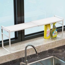 1pcs Small Narrow Tall Shelf for Windowsill Kitchen Organizer Window Sill Pla...