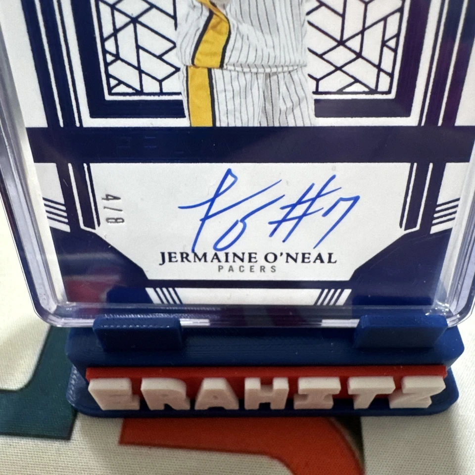 2024-25 Panini Flawless - Legendary Scripts Jermaine O'Neal #LS-JON Blue /8 (AU) - Image 3 of 3