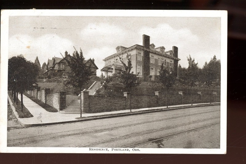 Oregon-Portland-Residence-1912-to Richard Rinne-Linnton