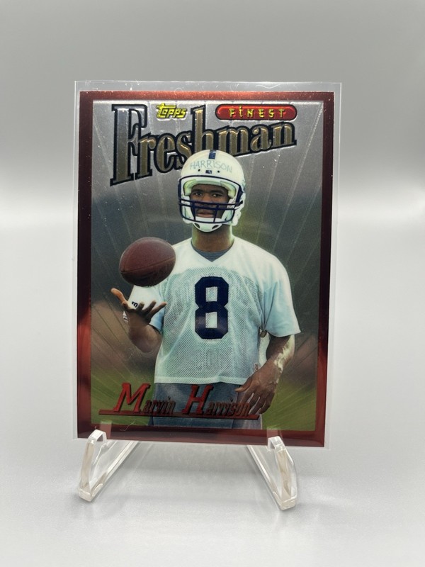 1996 Topps Finest - Marvin Harrison #243 (RC)