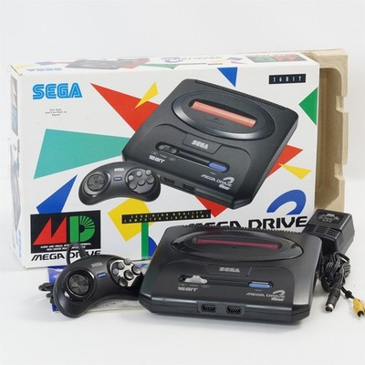 Mega Drive 2 SEGA Console System Boxed HAA-2502 Tested A3043241