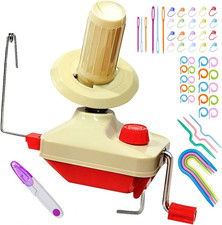 Yarn Ball Winder, Convenient Ball Winder for Yarn,Yarn Swift and Ball Winder ...