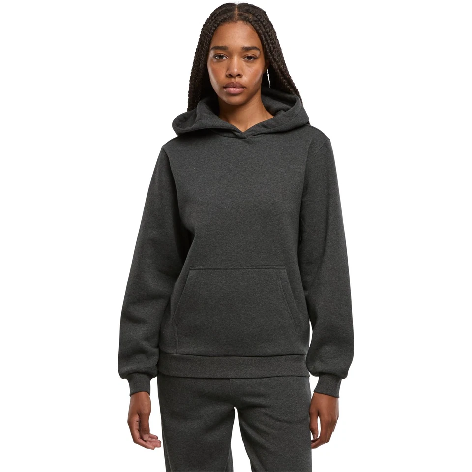 Urban Classics Ladies Fluffy Hoody Damen Kapuzenpullover Regular bequem Neuheit - Bild 4 von 4