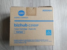 Genuine Konica Minolta TNP50C (A0X5454) Cyan Toner Cartridge