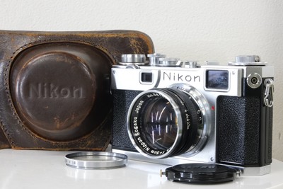 Vintage Mint] Nikon S2 Range Finder Camera Nikkor SC 5cm