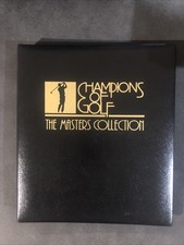1998 Champions Of Golf Masters Collection Full Set 62 Cards - Tiger Woods Binder 1998 Champions Of Golf Masters Collection Full Set 62 Cards - Tiger Woods Binder