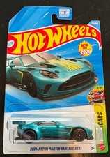 2026 HOT WHEELS GREEN 2024 ASTON MARTIN VANTAGE GT3 9/10 EXOTICARS 125/250 JJH55