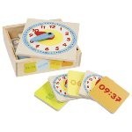 Horloge éducative en bois Goki pour comprendre le temps et les minutes à 5 ans