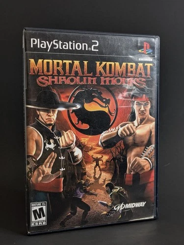Mortal Kombat: Shaolin Monks (Sony PlayStation 2 PS2, 2008) CIB - Part of Set
