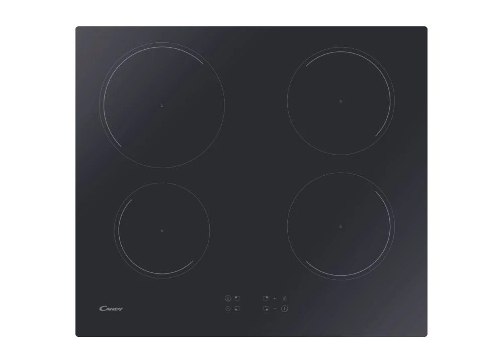 Candy Idea CHW6LX Acier inoxydable Table de cuisson intégrée de 60 cm