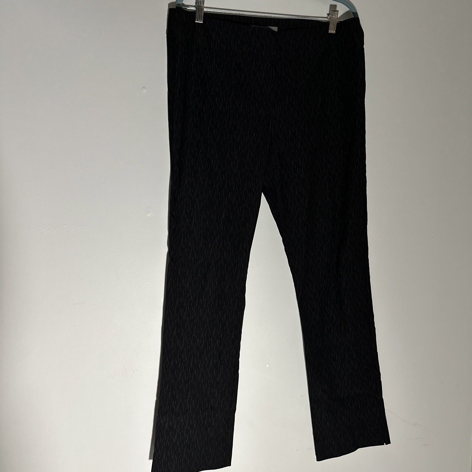 ERICA TAYLOR WOMENS PANTS BLACK XL/TG STRETCH HIGH RISE CASUAL TRAVEL