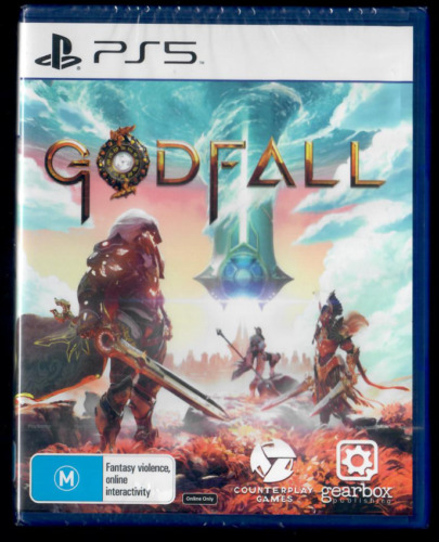 Godfall Deluxe Edition PS5 Playstation 5 MMORPG Online RPG Melee Action Game